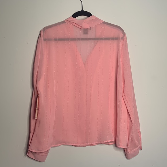 PINK ‘JORDAN’ BLOUSE w/BUTTONS!! - Picture 7 of 8